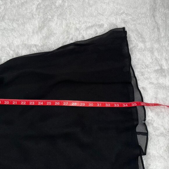 Elegant Black Halter Dress Sleeveless Party Cocktail Evening Dress Express 8 NWT - Picture 5 of 8